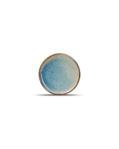 Assiette plate 15cm blue Nova