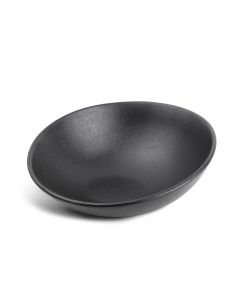 Bowl 24xH5/10cm black Dusk