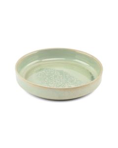 Assiette creuse 22xH4,5cm turquoise Structo