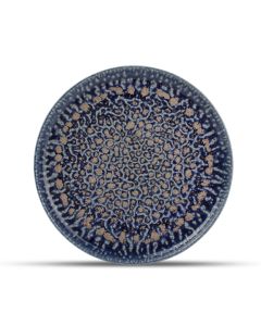 Assiette plate 28,5cm cobalt Oxido
