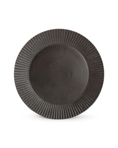 Assiette plate 30,5cm black Aurora