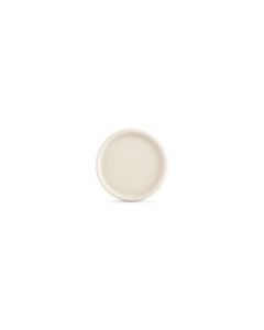 Assiette plate 12,5cm vanilla Curvo