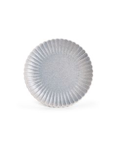 Assiette plate 28cm blue faded Dune