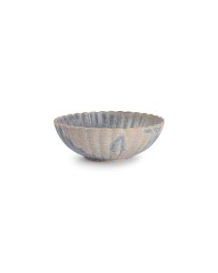 Bol 13xH4cm blue faded Dune