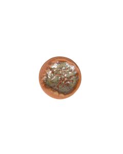 Assiette plate 15cm crab burnt orange Icon