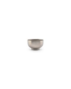 Kom 12xH7cm dubbelwandig vintage zilver Host