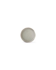 Assiette plate 13,5xH2cm grey Ceres