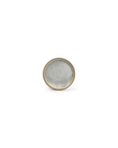 Assiette plate 13,5xH2cm green Usko