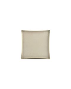 Assiette plate 27x27cm green Line