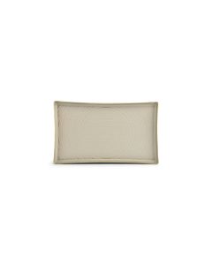 Assiette plate 33x20cm green Line