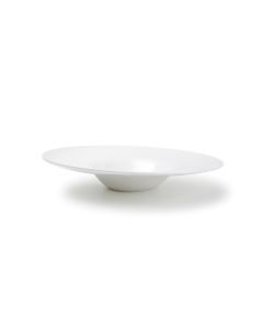 Diep bord 27,5/13xH4cm white Perla