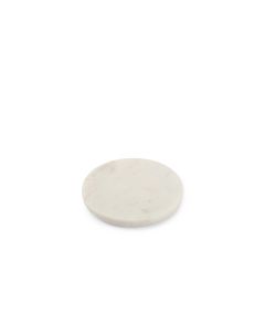 Servierschale 12,5xH1,5cm marmer wit Pura