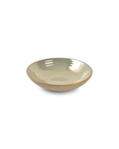 Diep bord 18xH5cm pearl Ostra