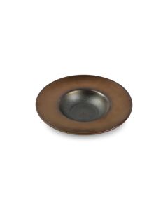 Diep bord 20/10xH4,5cm golden Ostra
