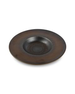 Diep bord 28/15xH5cm golden Ostra
