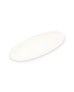 Plat à servir 40,5x17cm white Contour