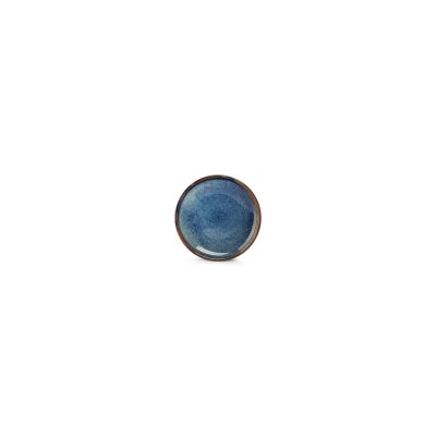 Assiette plate 12cm blue Nova