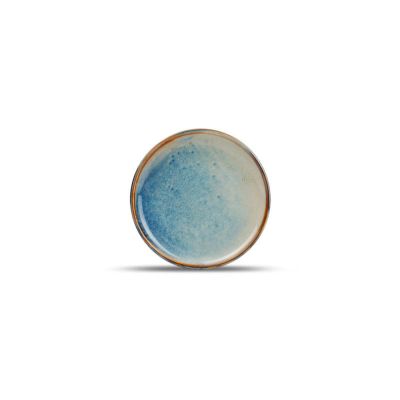 Assiette plate 15cm blue Nova