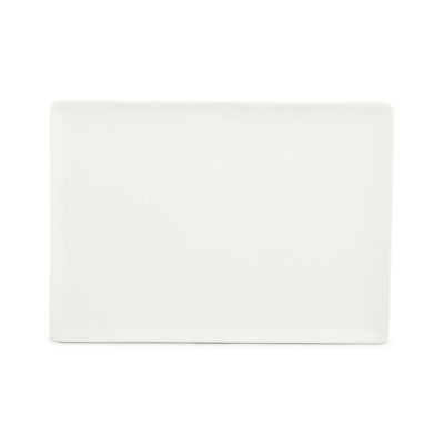 Plate 28x20cm white Dusk