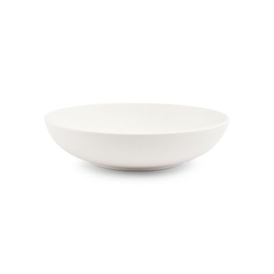 Deep plate 25xH6cm white Dusk