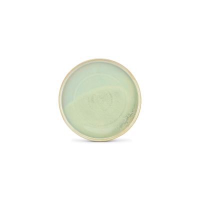 Plate 28xH1,5cm turquoise Structo