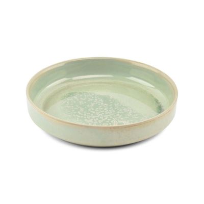 Deep plate 22xH4,5cm turquoise Structo