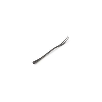Aperitiefvork matte black Revive - set/6