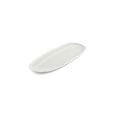 Servierschale 34x14,5xH2,5cm white Filo