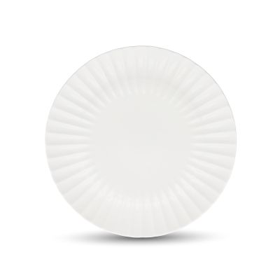 Assiette plate 31cm white Bloom