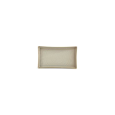 Plate 22x12cm green Line