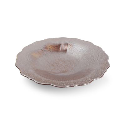 Teller tief 28/13xH4,5cm bronze Floret