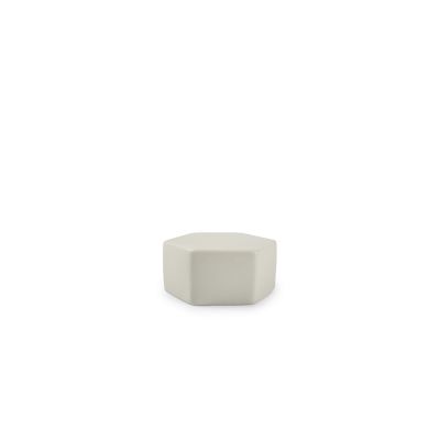Plat à servir 7,5xH4cm white Roche